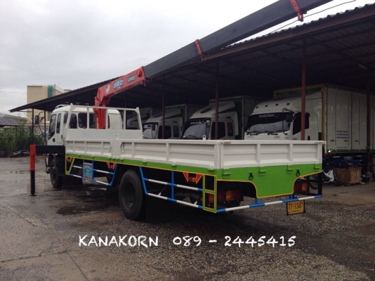 *** ขายไปจังหวัดนนทบุรีแล้ว *** ขาย ISUZU DECA  (EURO 1) 195 แรง ปี 2540 เฮี๊ยบ UNIC 3.6 ตัน 5 ปลอก ท้อง V หกเหลี่ยม