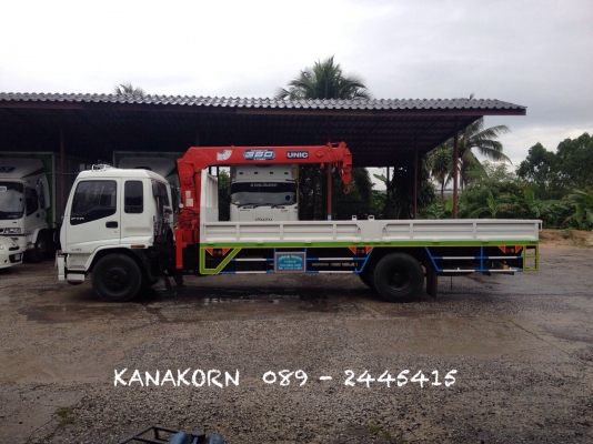 *** ขายไปจังหวัดนนทบุรีแล้ว *** ขาย ISUZU DECA  (EURO 1) 195 แรง ปี 2540 เฮี๊ยบ UNIC 3.6 ตัน 5 ปลอก ท้อง V หกเหลี่ยม