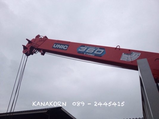 *** ขายไปจังหวัดนนทบุรีแล้ว *** ขาย ISUZU DECA  (EURO 1) 195 แรง ปี 2540 เฮี๊ยบ UNIC 3.6 ตัน 5 ปลอก ท้อง V หกเหลี่ยม