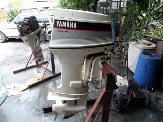 ขาย เครื่องเรือ YAMAHA 60 แรง 2 จังหวะมีทริม หาง L เครื่องเดินนิ่มมาก สภาพพร้อมใช้งาน ราคา 68,000