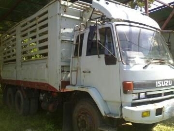 รถอีซูซุ 10 ล้อ รั้ว 195 แรงม้า  สนใจติดต่อ 081 - 6079515