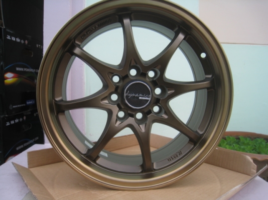 ขายล้อแม็กใหม่ ce28 ไม่เคยใช้งานครับ 15"x6.5" et38 4 รู 100/114.3 สีน้ำตาลไหม้ขอบชา พร้อมจุ๊ปเรย์ 1 ชุด  สนใจติดต่อเล็กคลองสาม (081-3747940)