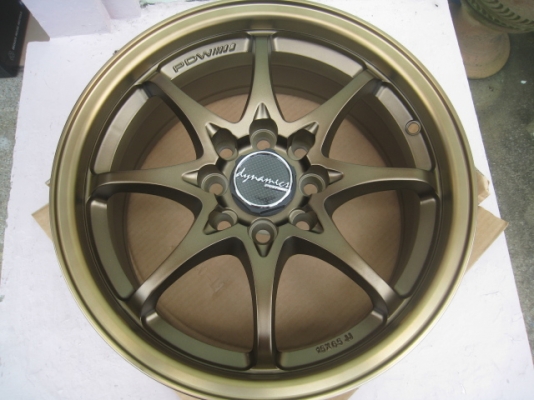 ขายล้อแม็กใหม่ ce28 ไม่เคยใช้งานครับ 15"x6.5" et38 4 รู 100/114.3 สีน้ำตาลไหม้ขอบชา พร้อมจุ๊ปเรย์ 1 ชุด  สนใจติดต่อเล็กคลองสาม (081-3747940)