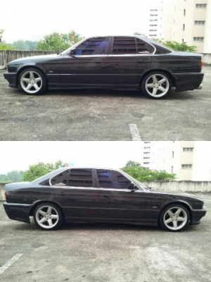 ขายรถบ้านE34เครือง1J-GTE ติดLPG ชุดแต่งHAMANN MAX ACแท้18