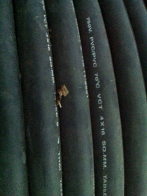 ขาย...สายไฟ 4*16 sqmm มี2000เมตร เมตรละ 140 บาท ของใหม่