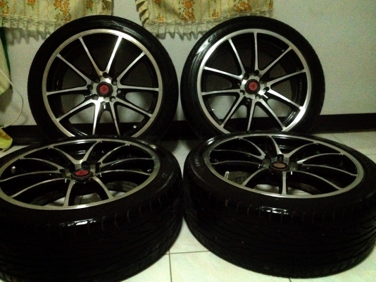 ล้อแม็ค  LENSO ลายซามูไร ขอบ 17