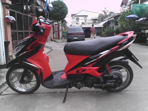 ขาย MIO 125 GT สีแดง ดำ สวยๆ เดิมๆ 19000