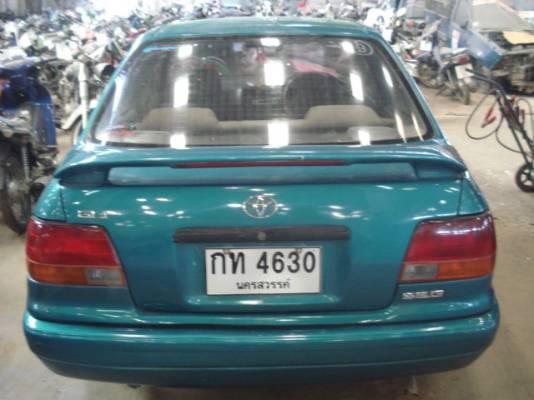 ขายเก๋ง TOYOTA เครื่อง 1.6 ปี 1997  ขายตามสภาพ 086-4457033 ไม่ลดแล้วครับ