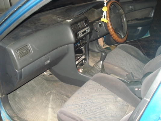 ขายเก๋ง TOYOTA เครื่อง 1.6 ปี 1997  ขายตามสภาพ 086-4457033 ไม่ลดแล้วครับ