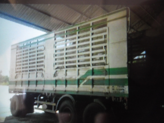 ขายรถบรรทุกพ่วงไม่ดัม้แม่ลูก 24 ล้อแท้ๆ VOLVO 440 แรง EURO 3 ปี 51 สวยเดิมๆคอกเกษตร12ล้อแม่ลูกกะบะยาว 7เมตรทะเบียนเต็ม