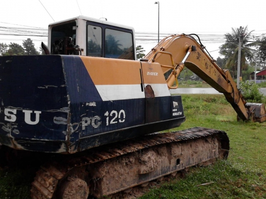 ขาย KOMUTSU PC 120-5 เดิม ทุกอย่าง สภาพ85\% ครับ