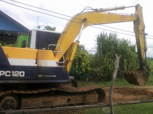 ขาย KOMUTSU PC 120-5 เดิม ทุกอย่าง สภาพ85\% ครับ