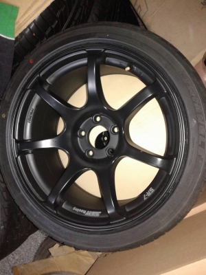 SR-7ขอบ 18  ใหม่ พร้อมยาง 265 35 18 ปี 13 กว้าง 9.5