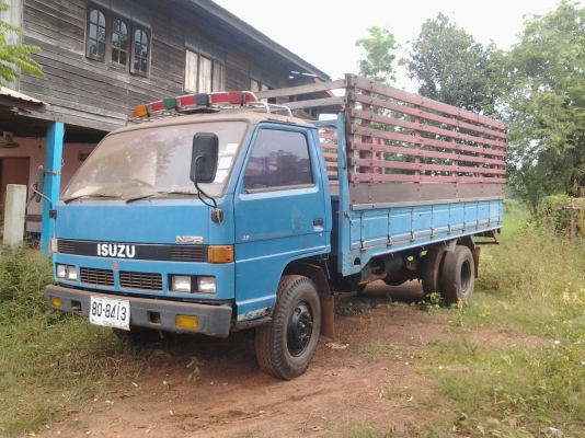 ISUZU NPR59P 115 แรง 4BD1 ยาว 5 เมตร เพาเวอร F หลัง