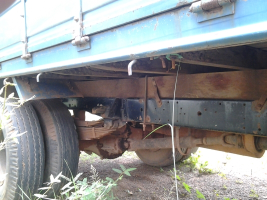 ISUZU NPR59P 115 แรง 4BD1 ยาว 5 เมตร เพาเวอร F หลัง