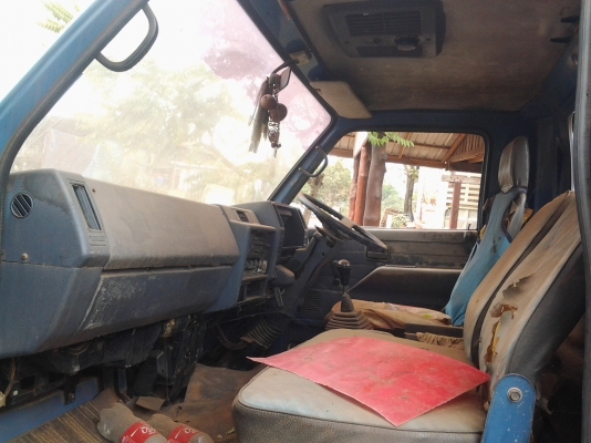 ISUZU NPR59P 115 แรง 4BD1 ยาว 5 เมตร เพาเวอร F หลัง