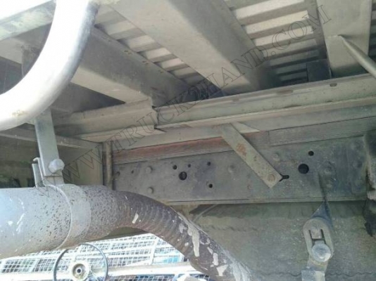 รถบรรทุก 6 ล้อ MITSUBISHI CANTER กระบะสเตนเลสทั้งลูก แถมรั่วคอกเหล็กกระบะ