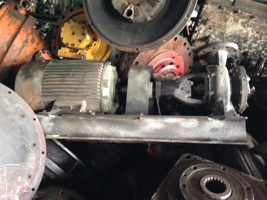 ขายปั้มน้ำใบทองเหลือง เข้า 4" ออก 3" 20 HP 2900 rpm