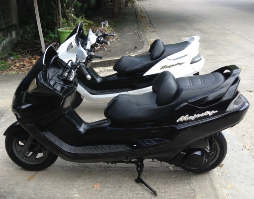 หลุดจองครับหลุดแล้วหลุดอีกหลุดเป็นคลิปวีดีโอเลย Yamaha Majesty250