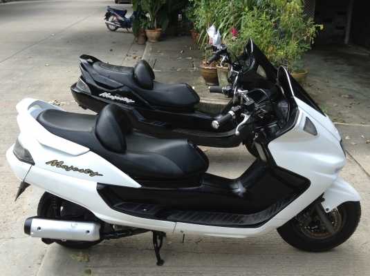 หลุดจองครับหลุดแล้วหลุดอีกหลุดเป็นคลิปวีดีโอเลย Yamaha Majesty250