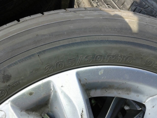 แม็กเชฟ ขอบ 16 พร้อมยาง 205 60 16 ปี 13 สัปดาห์22