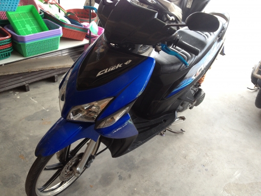 ขาย Honda Click ปี49 ล้อแม็ก เครื่องเดิม สภาพพร้อมใช้งาน