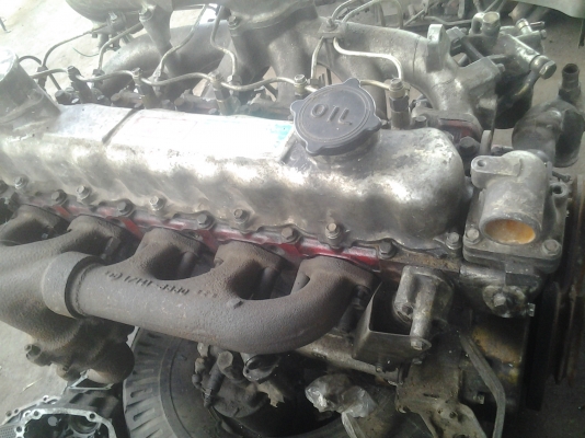 เครื่องEH700  HINO  ติดได้สภาพดี