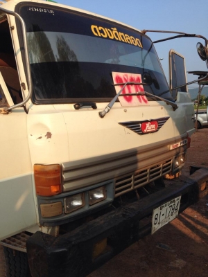 HINO F18 เครื่อง 185 แรงม้า สองเพลาดั้ม เดิมๆทุกอย่าง