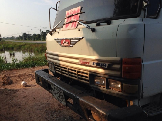 HINO F18 เครื่อง 185 แรงม้า สองเพลาดั้ม เดิมๆทุกอย่าง