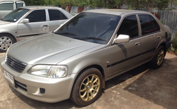 HONDA CITY TYPE-Z EXi 1.5 AT ปี 2001 รถสวยสภาพดีพร้อมใช้งาน เครื่องแห้งแรงดี ติดตั้งแก๊ส LPG ลงเล่มครบพร้อม ภายในเก๋งคอนโซลสวยครบ พวงมาลัยเพาเวอร์ ล้อแม็กลานสวย ยางสภาพดี 4 เส้นประมาณ 70\% พร้อมใช้งาน เอกสารทะเบียนภาษีครบพร้อมโอน ราคาต่อรองได้ครับ HONDA CITY TYPE-Z EXi 1.5 AT ปี 2001 รถสวยสภาพดีพร้อมใช้งาน เครื่องแห้งแรงดี ติดตั้งแก๊ส LPG ลงเล่มครบพร้อม ภายในเก๋งคอนโซลสวยครบ พวงมาลัยเพาเวอร์ ล้อแม็กลานสวย ยางสภาพดี 4 เส้นประมาณ 70\% พร้อมใช้งาน เอกสารทะเบียนภาษีครบพร้อมโอน ราคาต่อรองได้ครับ