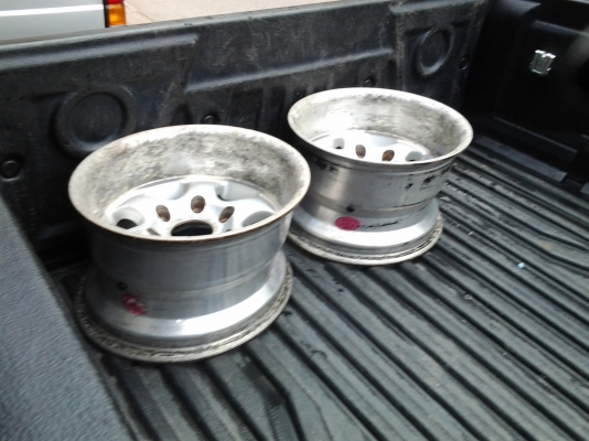 ขายแม็กออฟลึก ENKEI 15"x8.5" 6 รู 139.7 ET-20 มี 3 วง ขาย 5000 พร้อมส่ง