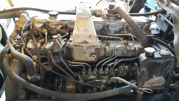 รถหกล้อใหญ่HINO ติดเครน 3 ตันท้องV เครื่อง195 แรงม้า พร้อมใช้