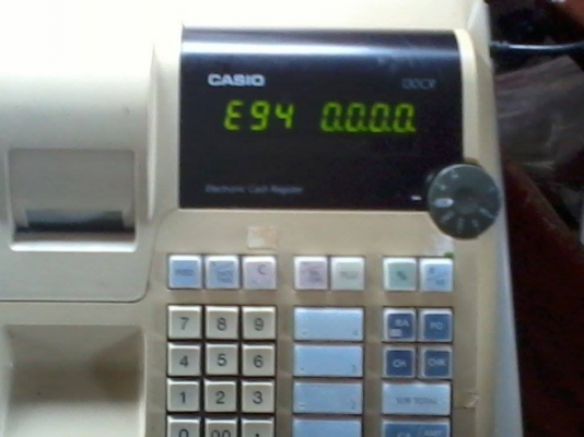 เครื่องคิดเงินยี่ห้อ CASIO สภาพดี ราคาถูกๆๆ