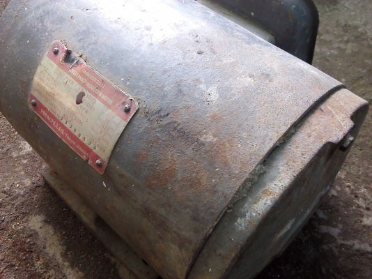 (VDOทดสอบ) มอเตอร์ HITACHI ขนาด 1 แรง ทำในญี่ปุ่น โครงสร้างเหล็กหล่อแข็งแรง