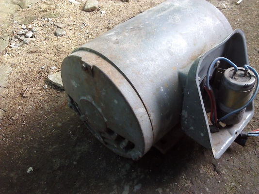 (VDOทดสอบ) มอเตอร์ HITACHI ขนาด 1 แรง ทำในญี่ปุ่น โครงสร้างเหล็กหล่อแข็งแรง