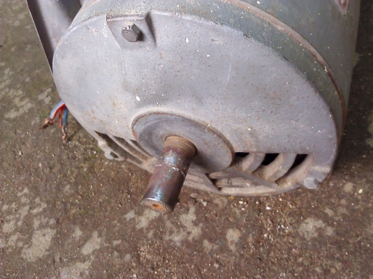 (VDOทดสอบ) มอเตอร์ HITACHI ขนาด 1 แรง ทำในญี่ปุ่น โครงสร้างเหล็กหล่อแข็งแรง