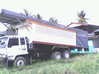 ขายรถบรรทุกสิบล้อดั๊มพ์ Mitsubishi TD เครื่องเดิม 6D16 - 2 เพลา 10 เกียร์ ด.ข้างเรียบ ซีเรียล 2,&times;&times;&times; ไม่ให้บาร์อ้อย