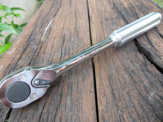 ด้ามฟรี ด้ามเหล็กกลิ้งลาย ขนาด 1/2"x10&rdquo; Koken 4753N