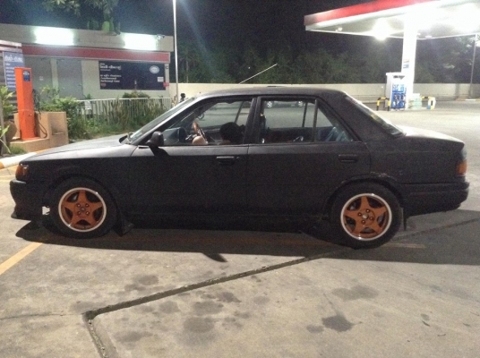 ขาย Mazda Familia323 ทบ.โอน ขาดปี56 ลงเครื่อง1.6 มาใหม่ ฟิตๆ +เเอร์เย็น