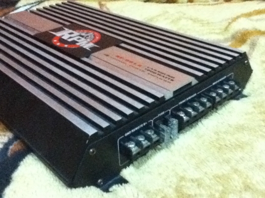 ขายแอมป์ RPM รุ่น RP-001.4(4ch) เนื้องานวงจรสวยๆขาย 1200.-