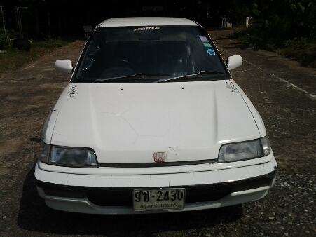 ขายรถยนต์ ปี90 ฮอนด้า ซีวิค รุ่นไฟท้ายสองชั้น เครื่อง1500cc.คาบิว (ติดแก๊ส) เกียร์ออโต้ พวงมาลัยเพาเวอร์ แอร์ ล้อแม็ก รถขับได้ ช่วงล่างดี ขายถูกๆตามสภาพ