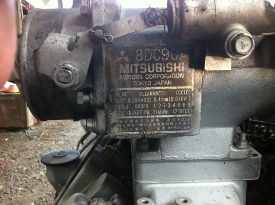 ขายอะไหล่ เครื่อง mitsubishi 8DC9