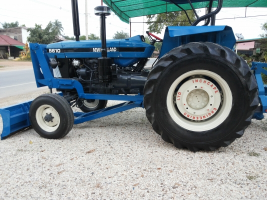 NEWHOLLAND 5610-S รุ่นใหม่* 98แรงม้า พร้อมใบดัน+ผาน3 ทะเบียนครบ ((086-2126921))