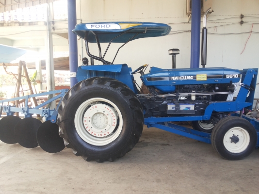 NEWHOLLAND 5610-S รุ่นใหม่* 98แรงม้า พร้อมใบดัน+ผาน3 ทะเบียนครบ ((086-2126921))