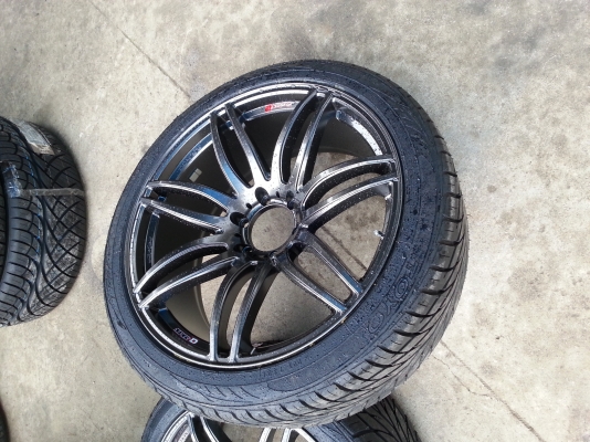 ล้อขอบ 18 6รู พร้อมยางปี 11  มีแค่ คู่เดียว