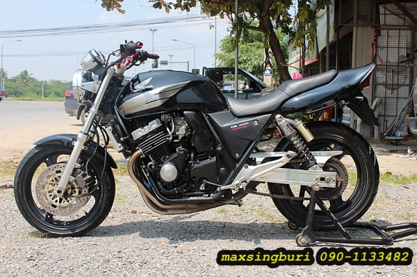 แม็กสิงห์บุรี//CB400 ปี95 สภาพสวย เครื่องดี เอกสารอินวอย ราคาถูก 58000 ด่วน