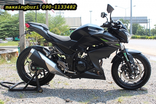 แม็กสิงห์บุรี//KAWASAKI Z250 ปี2013 สภาพสวยสุดๆ ใหม่มากๆ ทะเบียนพร้อม 125000 ด่วน