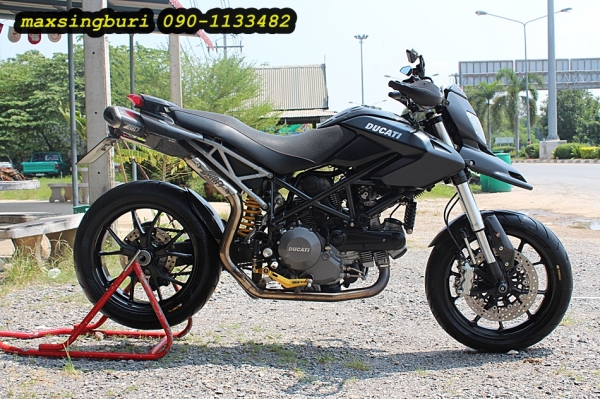 แม็กสิงห์บุรี//DUCATI HYPERMOTARD 796 ปี2011 รถออกศูนย์ ของแต่งเต็มคัน ทะเบียนพร้อม 429000