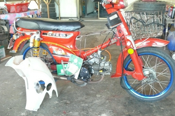 ขาย HONDA C700ไม่มีเครื่องแล้ว  7000