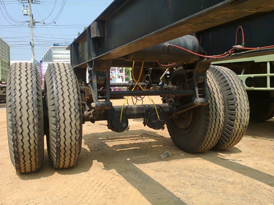 ลูกพ่วง ยาว 7.50 เมตร ไม่มีกระบะ 2 เพลา จดทะเบียน ปี 06